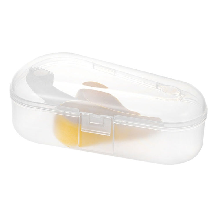 Newborn Baby Banana Silicone Teether Bite, Blue