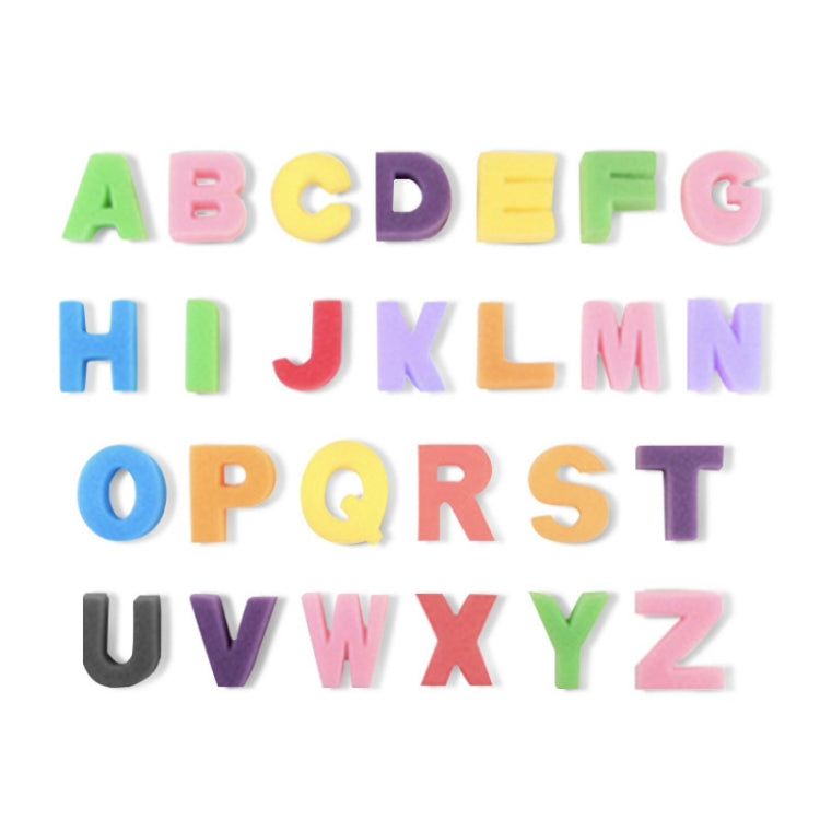 Sponge Painting Brush Children Art Painting Seal Tool, Random Color Delivery, 26 Letters