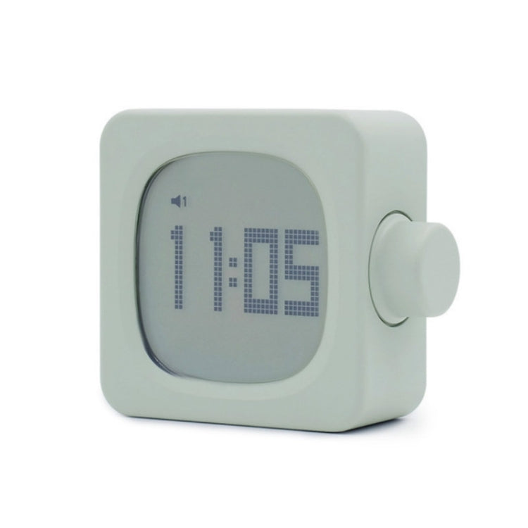 Student Creative Multifunctional Mute Bedside Bedroom Square Alarm Clock