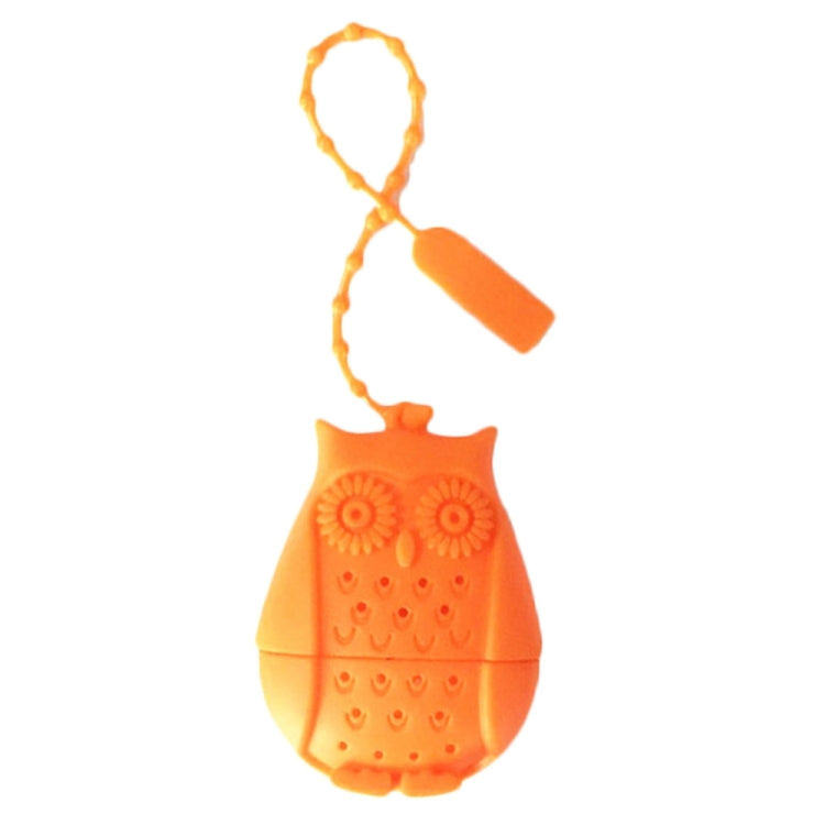 2PCS Creative Cute Owl Tea Strainer Tea Bags  Food Grade Silicone Tea Infuser Filter