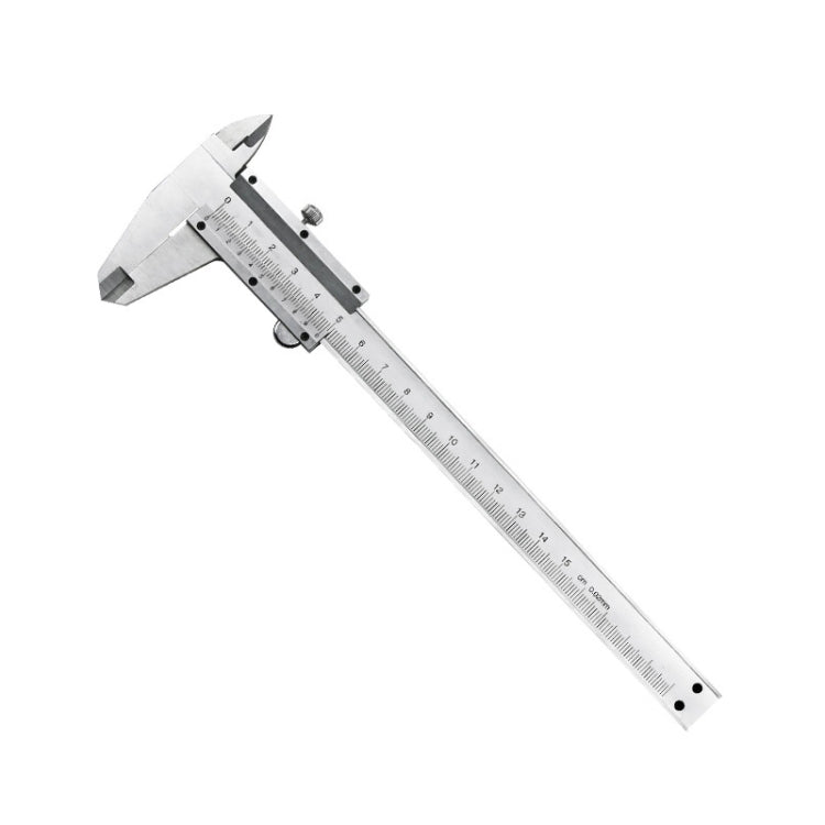 0-150mm Vernier Caliper Carbon Steel Precision Measuring Caliper Four-Purpose Measuring Tool, 0-150mm Vernier Caliper
