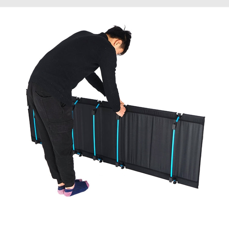CLS Outdoor Lightweight Folding Bed Camping Simple Leisure Bed, 187 x 60 x 13.5cm
