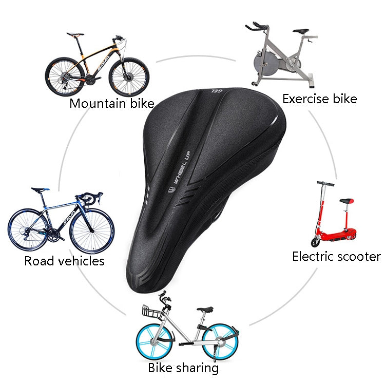 Wheel Up Mountain Bike Cushion Cover Thicken Comfortable And Soft Widen Sponge Cushion Cover Four Seasons Universal, Large, Small