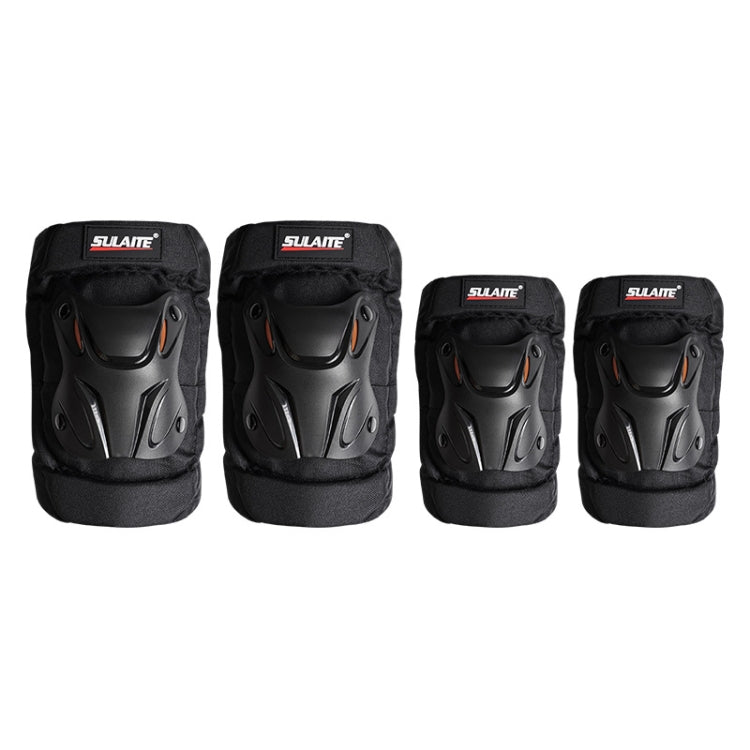 SULAITE Motorcycle Riding Equipment Protective Gear Off-Road Riding Anti-Fall Protector, Knee Pads, Elbow Pad, Knee Pads+Elbow Pad
