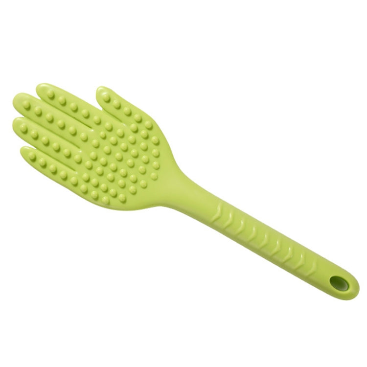 Back-Beating Device Massager Silicone Whole Body Multi-Function Palm Slap Board Random Color Delivery