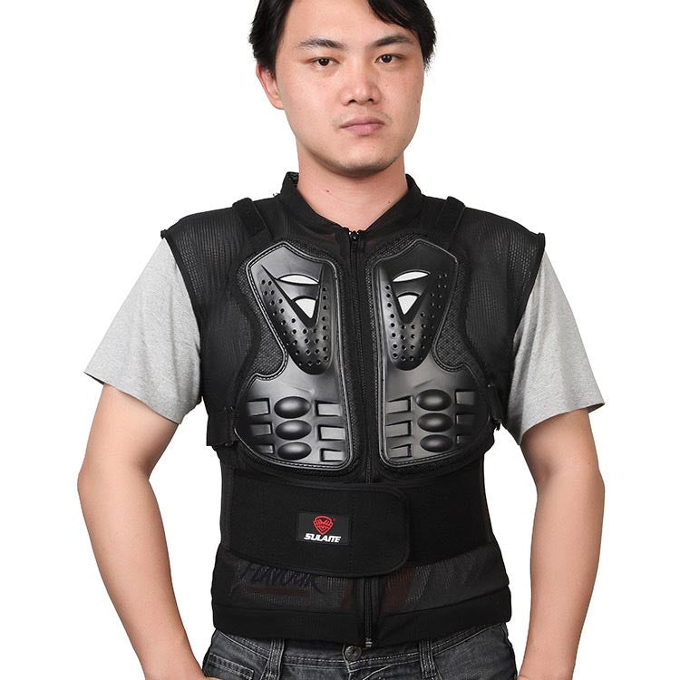 SULAITE GT-032 Motorcycle Racing Sleeveless Riding Protective Clothing, M, L, XL, XXL