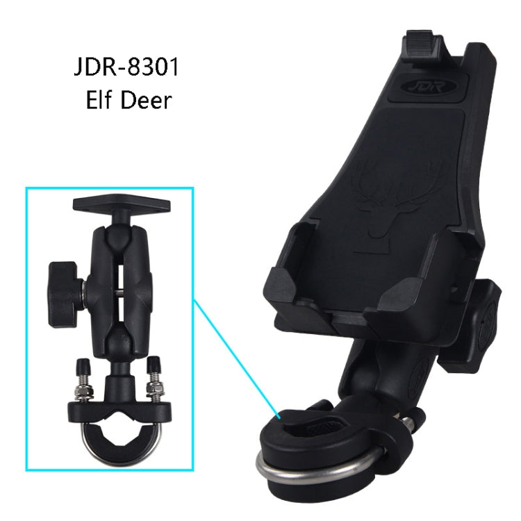 Motorcycle Multi-Function Mobile Phone Holder Adjustable Universal Locomotive Riding Anti-Shake Fixed Equipment, Elf Deer U Type, All-rounder U-shape, Elf Deer Type Y, All-rounder Y
