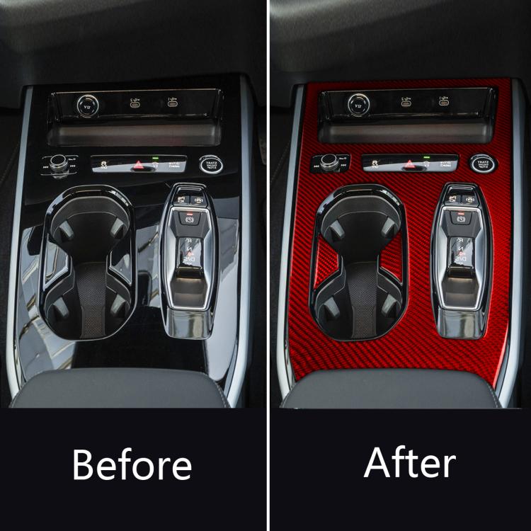3pcs /Set Center Console Cup Holder Trim Right-Hand Drive For Audi A5 / A5L / S5 Avant / A5 Saloon / A6 Avant / A6L, Right-Hand Drive