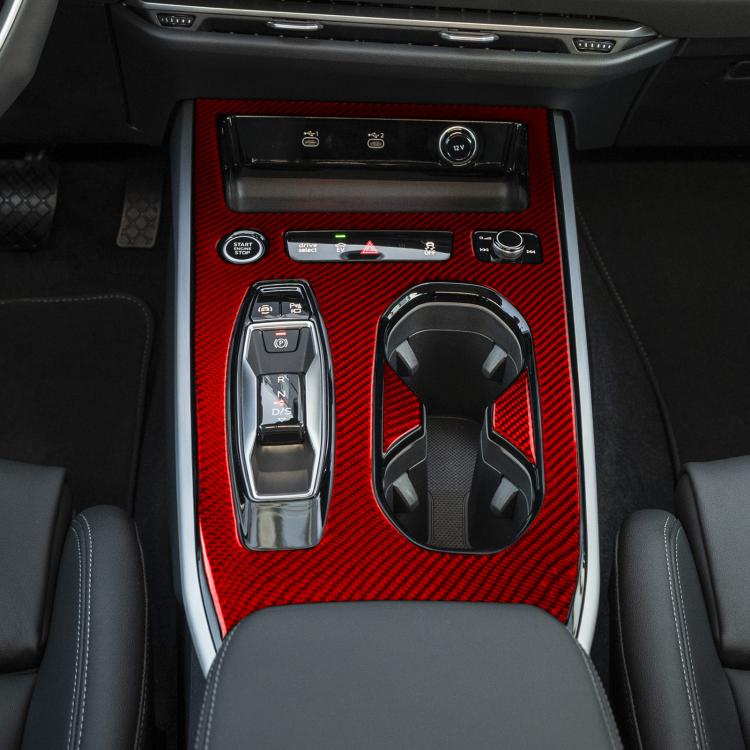 3pcs /Set Center Console Cup Holder Trim Left-Hand Drive For Audi A5 / A5L / S5 Avant / A5 Saloon / A6 Avant / A6L, Left-Hand Drive