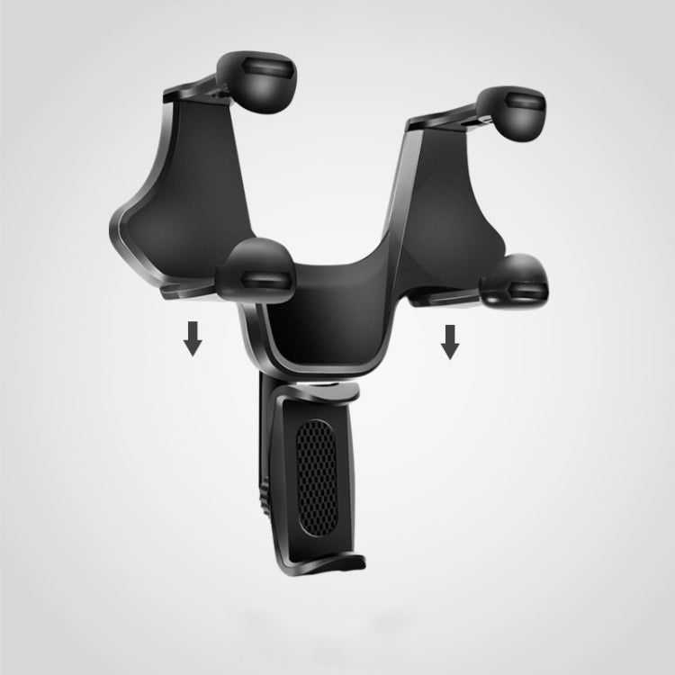 Car Rearview Mobile Phone Bracket Car Post Mirror Universal Navigation Bracket Driving Recorder Car Clip, Mirror Universal Navigation Bracket