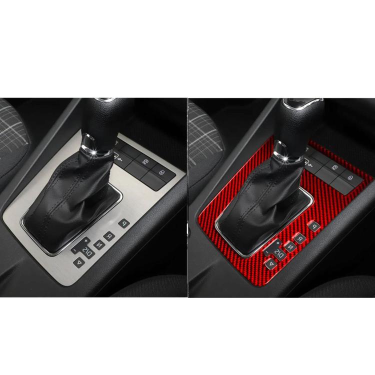 For 2017-2021 Skoda Octavia Right-Hand Drive Gear Shift Panel Sticker, Right-Hand Drive