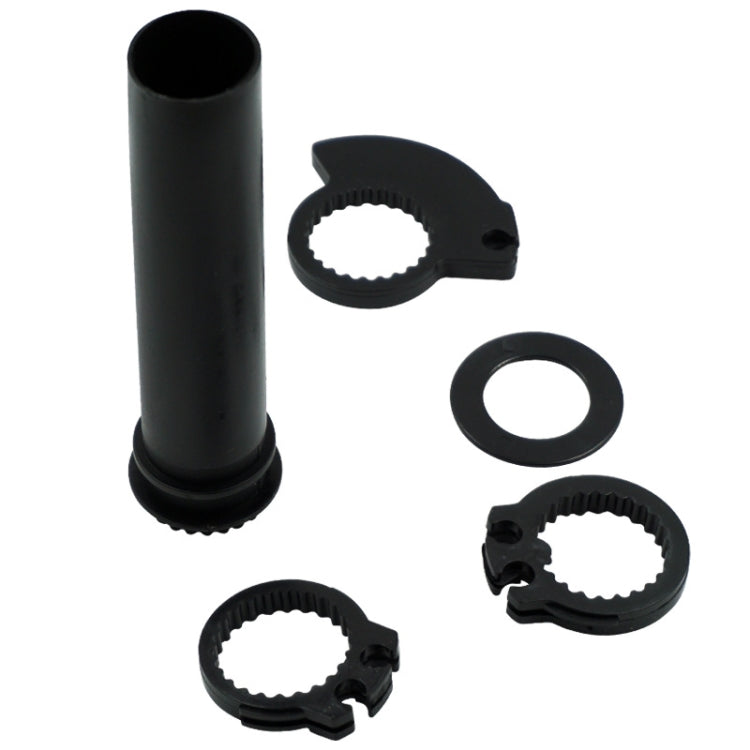 5 Sets Motorcycle Modified Fittings Handlebar Cover Throttle Core Fracture, YQ-001-Black