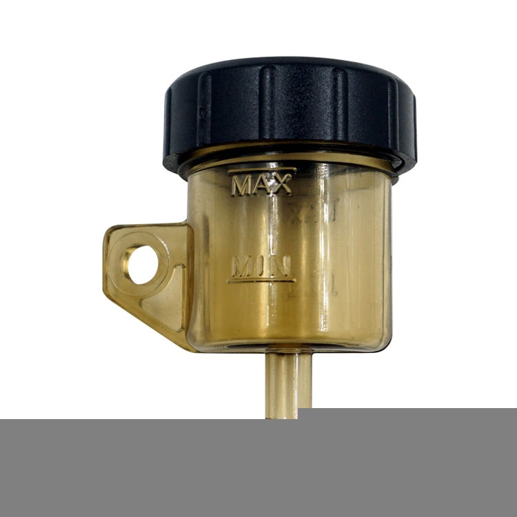 2 PCS Motorcycle Modification Accessories Off-Road Vehicle Large Displacement Straight Pump Transparent Oil Cup Brake Pump Modified Oil Pot, Straight Brown, Straight Red, Straight Blue, Straight Transparent, Straight Black, Oblique Black