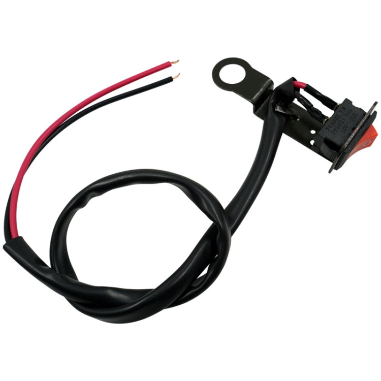 5 PCS Motorcycle Modification Accessories Ship Type Rocker With Lamp Switch Rearview Mirror Bracket Headlight Spotlight Switch, Spotlight Switch