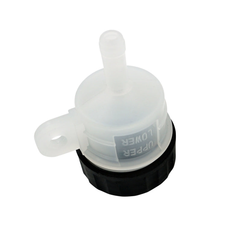 4 PCS Motorcycle Skyline Rear Brake Pump Split Oil Pot Small Oil Cup, Straight Mouth, Oblique Mouth