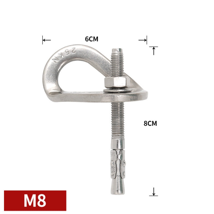 XINDA Rock Bullet Expansive Nails Hanging Tablet Stainless Steel Cave Climb Nail, M8 Climb Nail, M10 Climb Nail