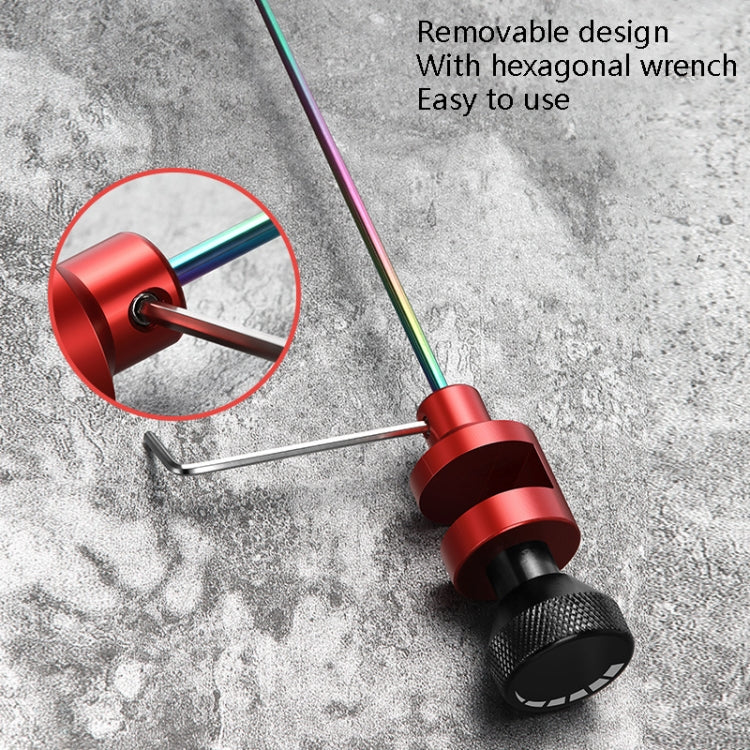 CX Decoupling Device Stainless Steel Needle Crucian Fish Platform Fishing Guard, 2.5mm Red, 3.0mm Red, 4.0mm Red, 2.5mm Gray, 3.0mm Gray, 4.0mm Gray, 2.5mm Black, 3.0mm Black, 4.0mm Black