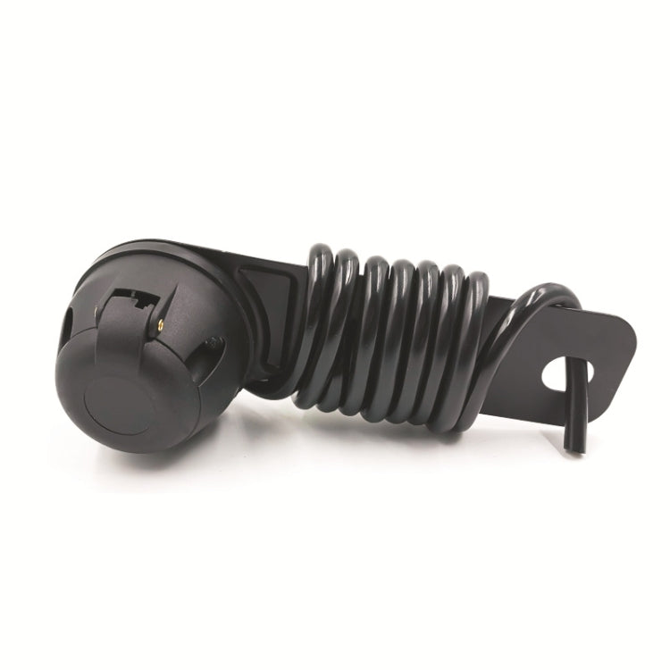 VS170E-RZ 7P Socket Long Iron Bracket Round Bottom Socket EU Plug, VS170E-RZ