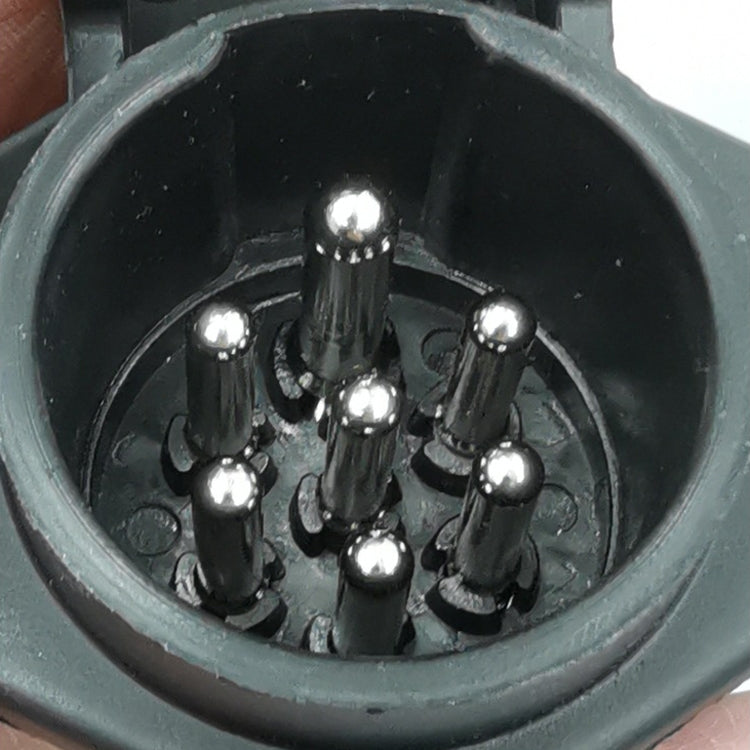 VS270E 24V 7P Socket Trailer Signal Transmission Connector EU Plug, VS270E