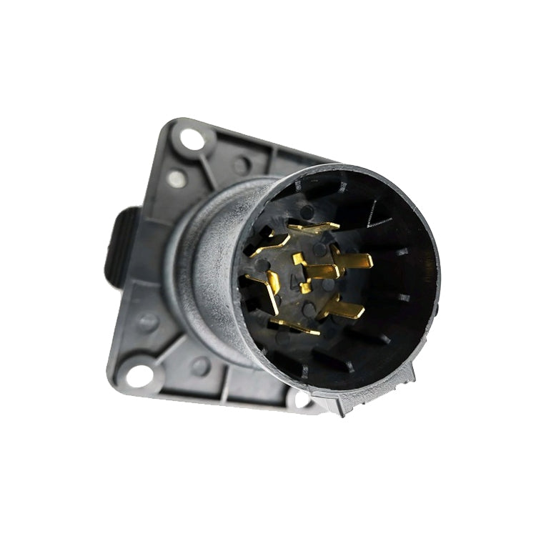 2 PCS VS170U-1 6-24V 7P Waterproof Trailer Plug Socket Connector RV Yacht Power Plug US Plug, VS170U-1