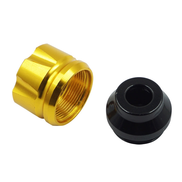 2 Pairs Motorcycle Modified Accessories Anti-Drop Cup CNC Aluminum Alloy Anti-Collision And Shock Absorbing Front Fork Cup, Red, Black, Golden, Blue, Silver, Purple, Orange