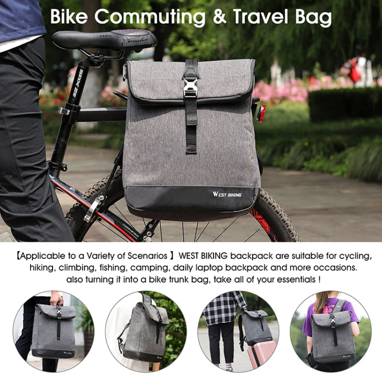 WEST BIKING YP0707259 Bicycle Riding Shelf Bags Camel Bag Multi-Function Mountain Bike Computer Backpack, WEST BIKING YP0707259