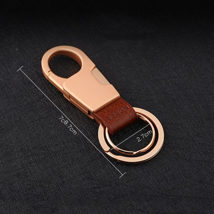 JOBON ZB-028YSK Car Keychain Men Waist Hangs Side Press Keychain, ZB-028YSK