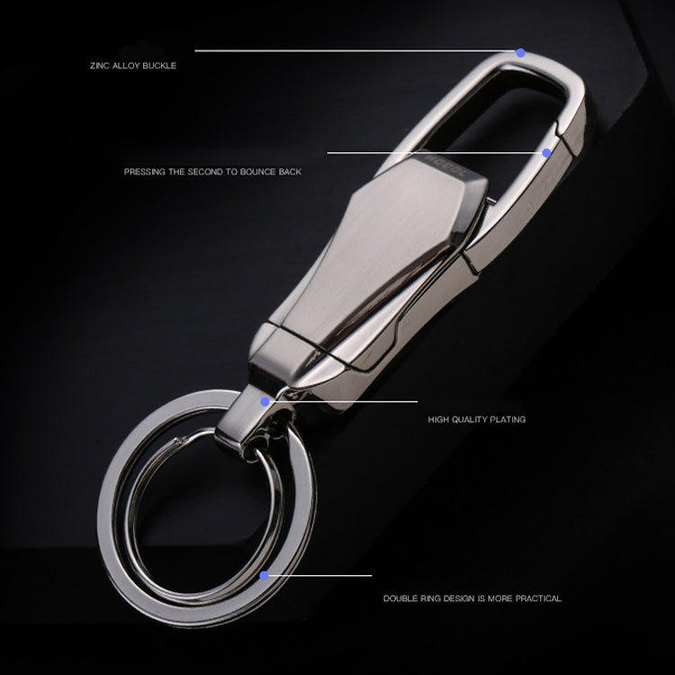 JOBON ZB-8780 Multi-Function Keychain Man Portable Mobile Phone Bracket Metal Waist Car Keychain, ZB-8780