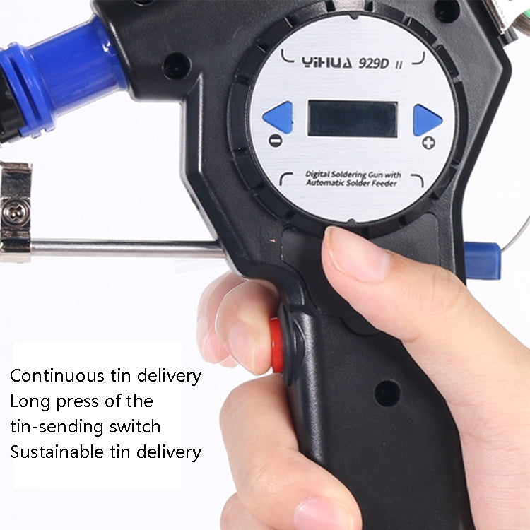 YIHUA Hand-Held Inner Heat Electric Soldering Iron Portable Automatic Delivery Of Tin Constant Temperature Soldering Iron,CN Plug, 929D I, 929D II, 929D I Set 1, 929D II Set 2