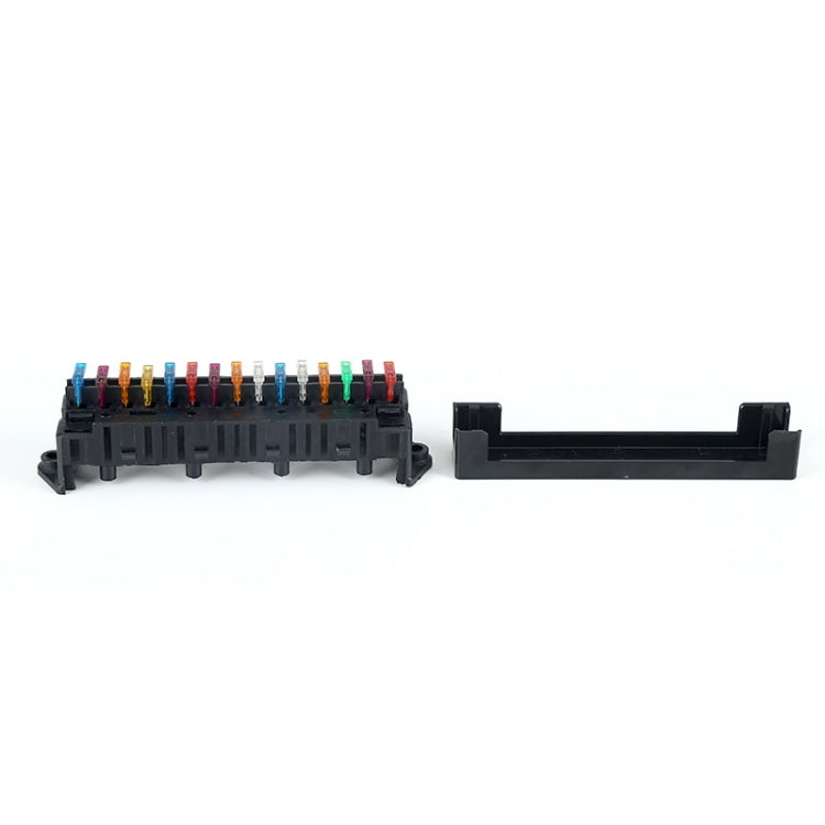 Modified Electric Car 15-Way Fuse Bottom Seat With Copper Terminal Insurance Plug-In Relay, 15-Way Fuse Bottom Seat