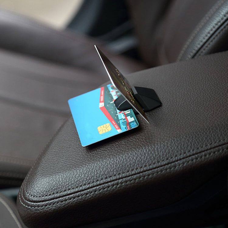 4 PCS Car Card Fixed Base Temporary Parking Card Clip Card Ticket Storage Clip, Card Clip