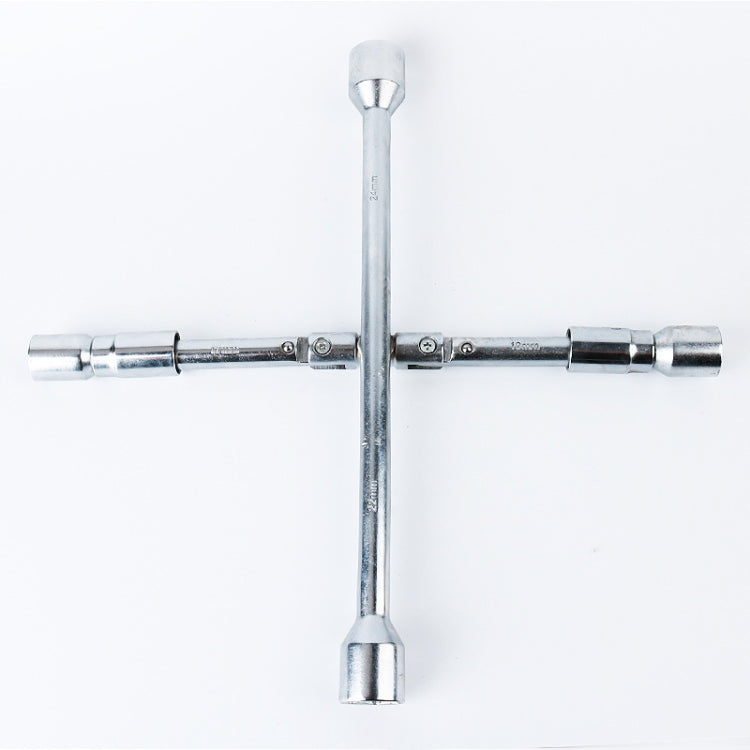 350mm Folding Cross Sleeve Car Tire Wrench, 350mm Folding Cross Wrench
