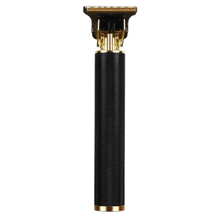 Hollow T-Shaped Steel Head Hair Trimmer USB Charging Carving Electric Hair Clipper, Steel Head (Silver), Steel Head (Gradient), Steel Head (Black), Steel Head (Gold)