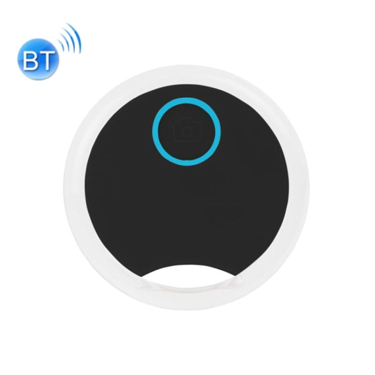 2 PCS S8 Round Bluetooth Anti-Lost Device Key Luggage Tracking Device Two-Way Alarm, Black, White, Blue, Pink