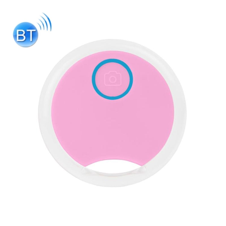 2 PCS S8 Round Bluetooth Anti-Lost Device Key Luggage Tracking Device Two-Way Alarm, Black, White, Blue, Pink