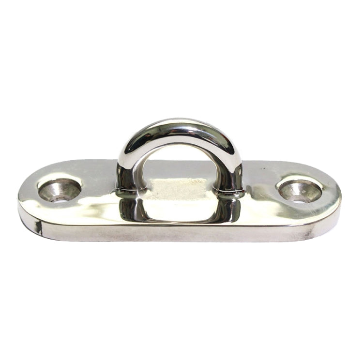 316 Stainless Steel Oval Boat Plate Seat Hand Rowing Boat Fixed Seat Accessories, 75mm, 88mm, 100mm