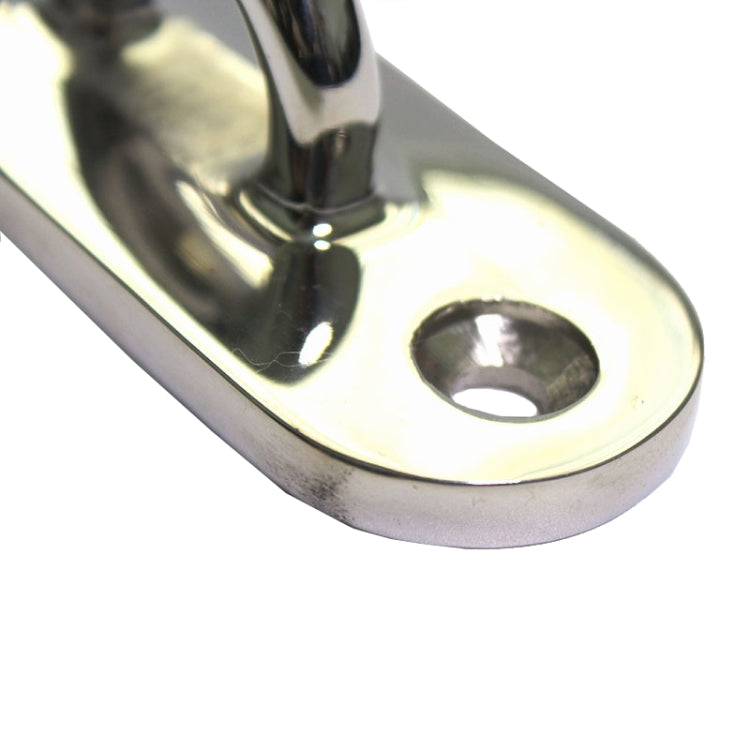 316 Stainless Steel Oval Boat Plate Seat Hand Rowing Boat Fixed Seat Accessories, 75mm, 88mm, 100mm