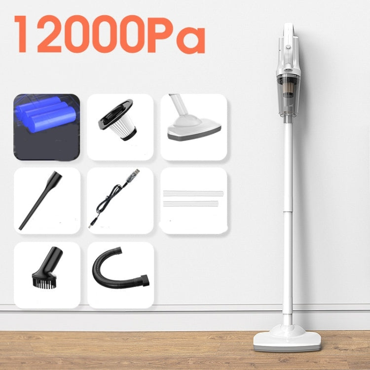3 Section 11.1V + Drag Car Home High Suction Handheld Mute Wireless Vacuum Cleaner, Basic 2 Section 7.4V, Upgrade 3 Section 11.1V, 3 Section 11.1V + Drag
