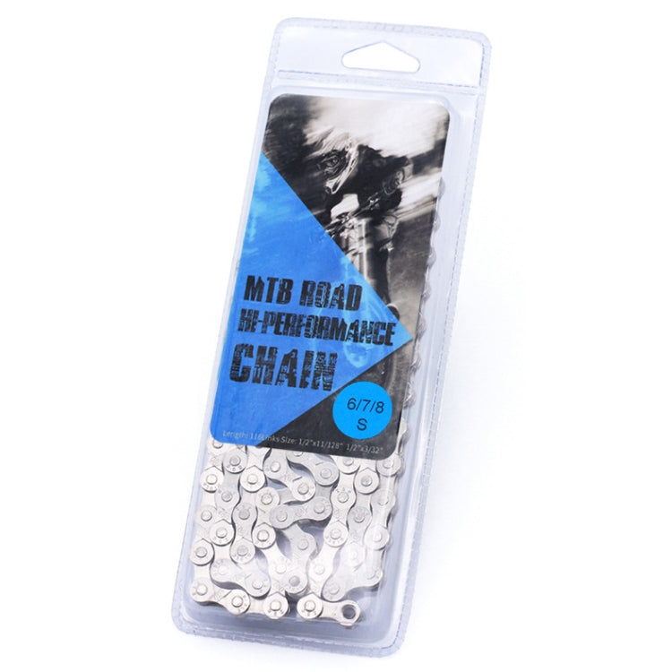 Mountain Road Bike Chain Electroplating Chain, Specification:, 6/7/8 Speed, 9 Speed chain, 10 Speed, 11 Speed