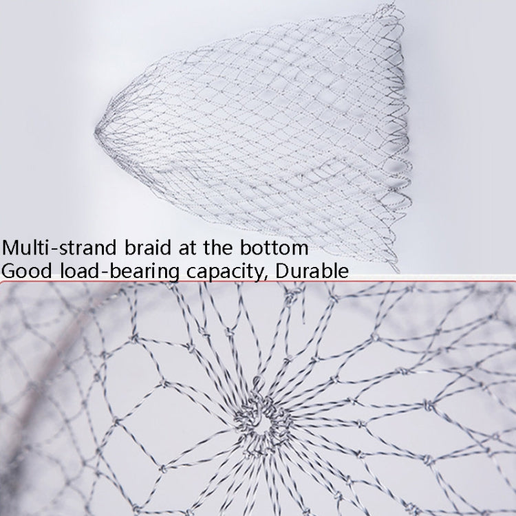 Foldable Stainless Steel Dip Net Head Fishing Net, Solid 40cm Big Mesh, Solid 45cm Big Mesh, Solid 50cm Big Mesh