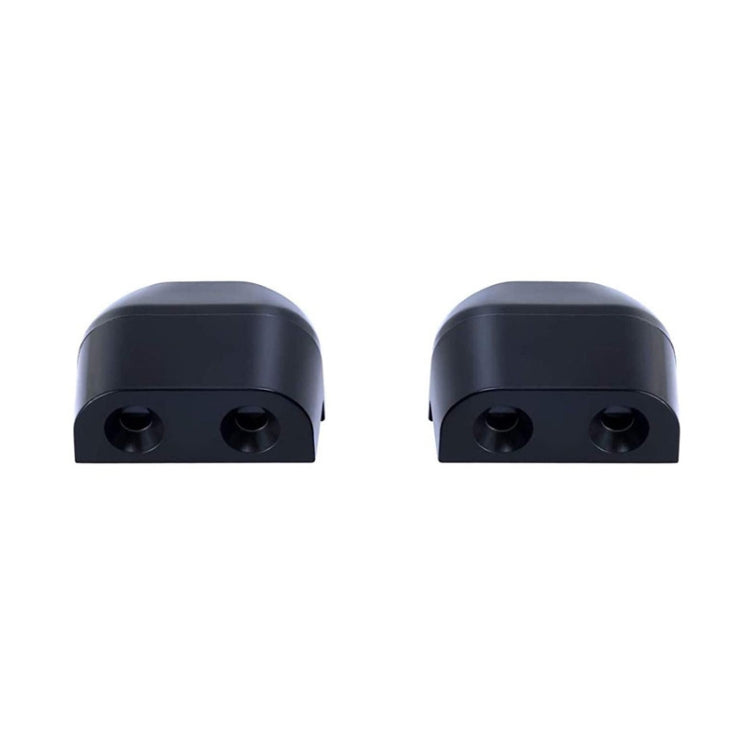 3 Pairs Hidden Animal Drive Car ABS Animal Alarm, Black, Transparent