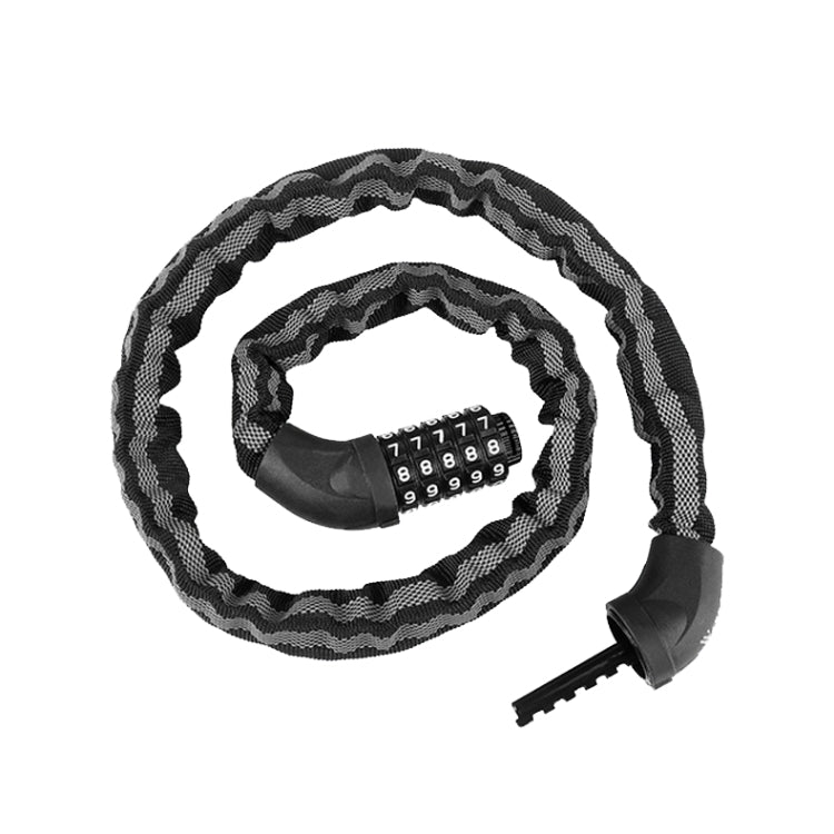 WEST BIKING YP0705065 Bicycle Reflective Anti-Theft Lock Mountain Bike Anti-Peeling Reflective Strip Lock, WEST BIKING YP0705065