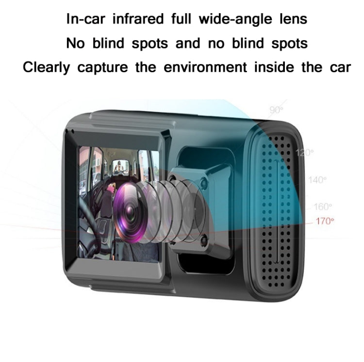 In Car Hidden HD 1080P Infrared Night Vision Driving Recorder Specification：, Without GPS Trajectory