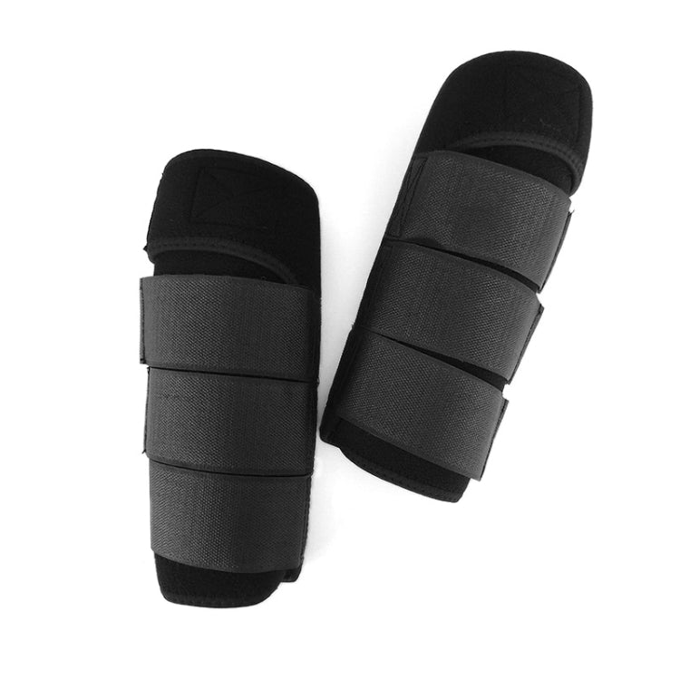 A Pair High Elastic OK Cloth Soft Shock-Absorbing Anti-Collision Horse Leg Protective Cover Protection Straps Horse Protective Gear, Horse Leg Protective Cover