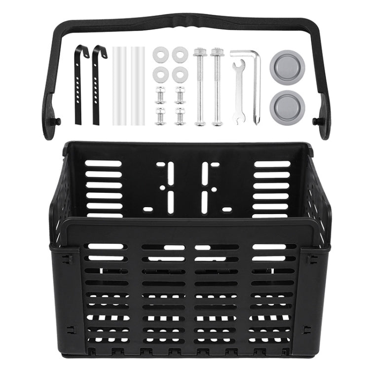 WEST BIKING Bicycle Basket Foldable Quick Release Basket Portable Food Basket, WEST BIKING Bicycle Food Basket