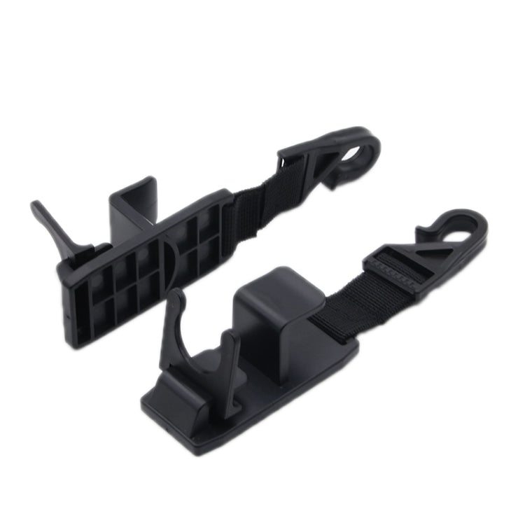 2 Packs SHUNWEI SD-2510 Car Headrest Multifunctional Storage Hook With Beverage Hook, With Beverage Hook