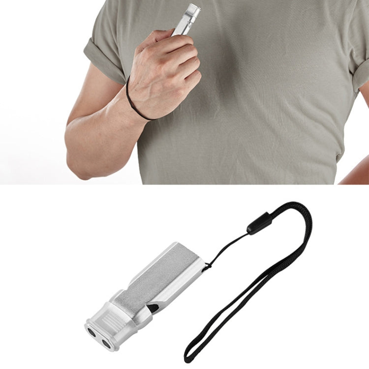 N911S Aluminum Alloy Outdoor Save Whistle High Match Referee Whistle, Random Color Delivery, N911S Referee Whistle