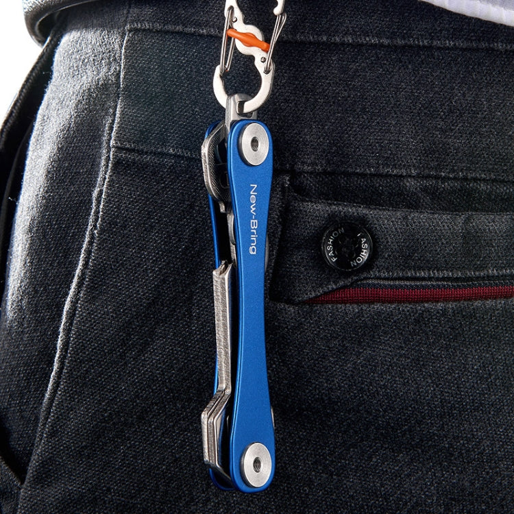 New Bring Mini Keychain Emergency Tool Multifunctional Portable Car Accessories Metal Key Storage Device