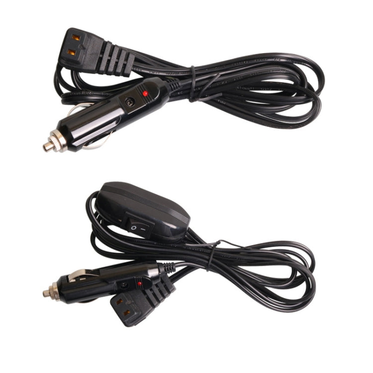 Car Compressor Refrigerator Line 12/24V Semiconductor Refrigerator Power Cord Cigarette Lighter Line, With Switch 1m, With Switch 2m, With Switch 4m, With Switch 5m, Without Switch 1m, Without Switch 2m, Without Switch 5m