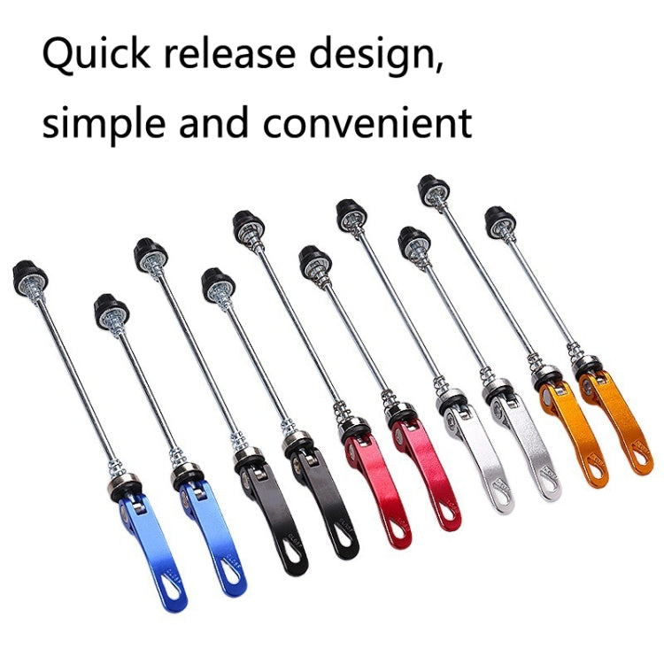 3 Sets BG-M5147 Mountain Bike Hub With Long Quick Release Lever, 3 Sets M5147 Black, 3 Sets M5147 Red, 3 Sets M5147 Blue, 3 Sets M5147 Silver, 3 Sets M5147 Gold